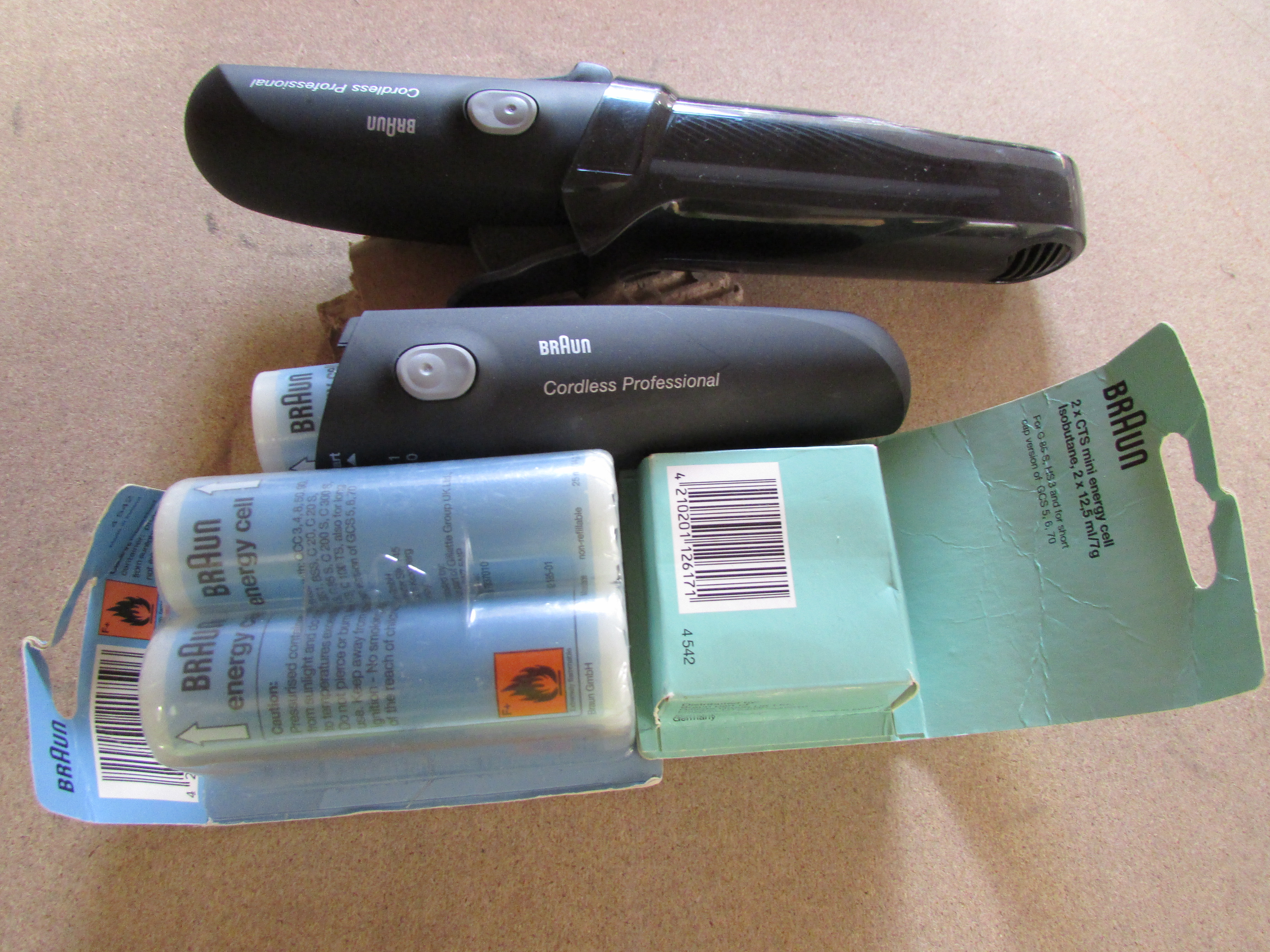 gas powered hair straighteners