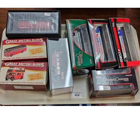 Collection of modern diecast models of buses, various to include: Corgi Limited Editions etc. (8) (B.P. 21% + VAT)