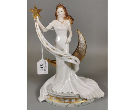 Royal Worcester bone china figurine 'Celestia' in celebration of the year 2000, limited edition of 1000, this No 278. (B.P. 2