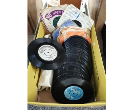 Collection of vinyl 45s to include: 'The Puppy Song' David Cassidy, Freddie and The Dreamers, 'So Glad You're Mine' Chairmen 