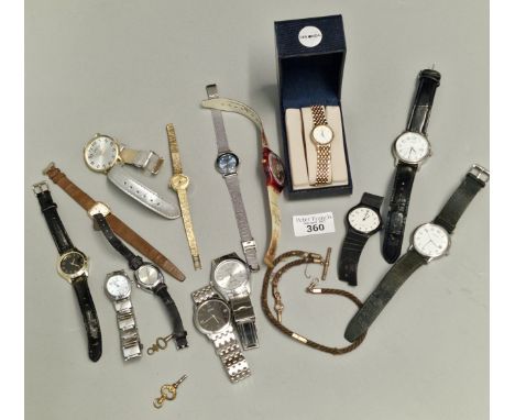 Bag of modern dress watches to include: Sekonda, Casio Quartz, Rolex Copy, Citizen etc. (B.P. 21% + VAT)
