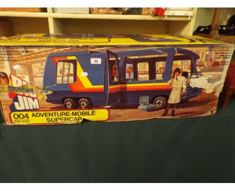 A 1980 Boxed Mattel Big Gym Adventure Mobile Super Car. 