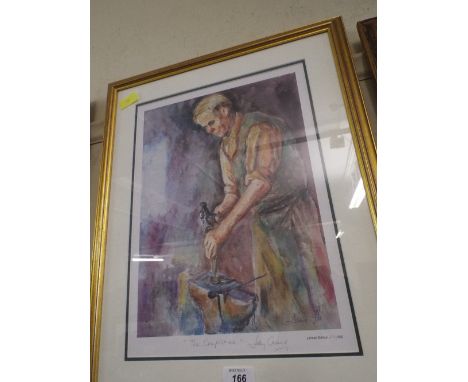 A Limited Edition Print, The Craftsman By Jay Craig. 