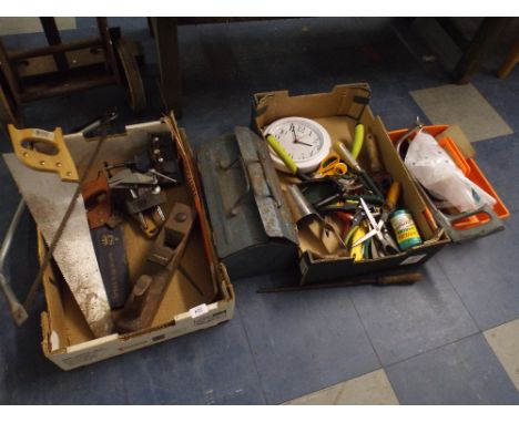 Various Kitchen and Garden Tools.