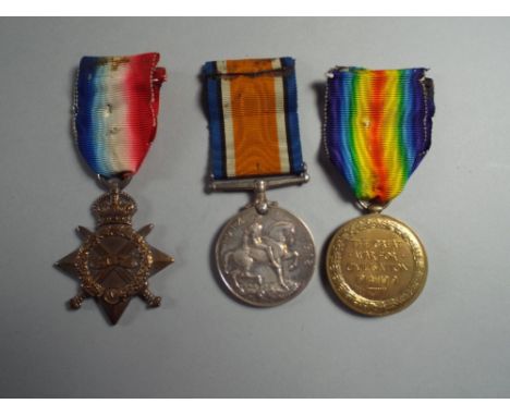A WWI Trio for 12337 PTE R Evens Shropshire LI.