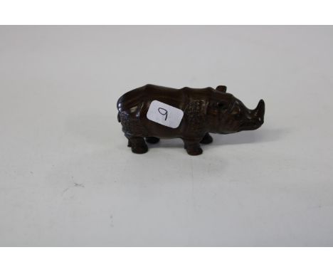 A Chinese box wood netsuke 