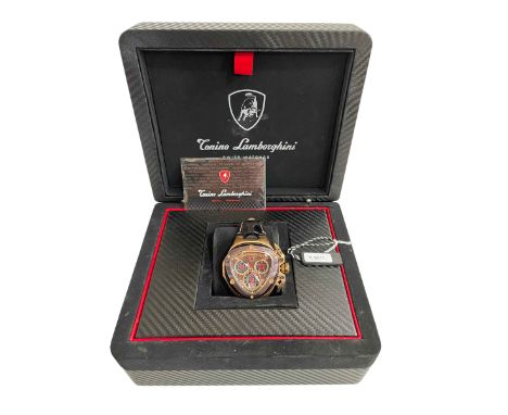 Tonino Lamborghini wristwatch, tag TL 3017.