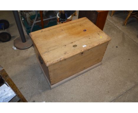 A 19th Century stripped pine trunk