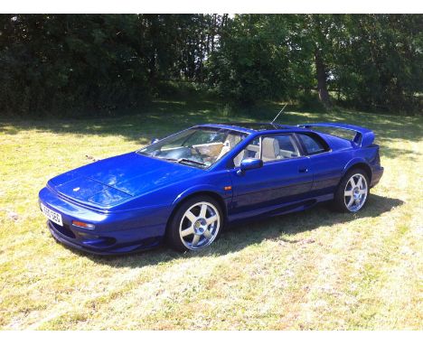 Introduced in 1996, the Lotus Esprit V8 was powered by a bespoke 3.5 litre twin-turbo engine allied to five-speed manual tran