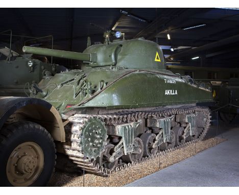 - The first of just 188 made

Nicknamed 'Sherman' after the American Civil War General William Tecumesh Sherman, the M4 Mediu