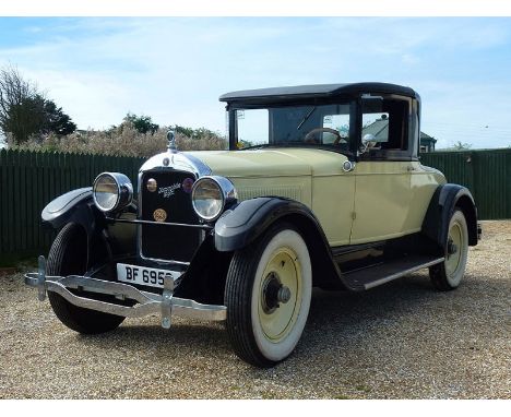 - California car restored in USA

- 8 cylinder 3945cc engine

- Rumble seat to rear compartment

Introduced in 1925, the Seri