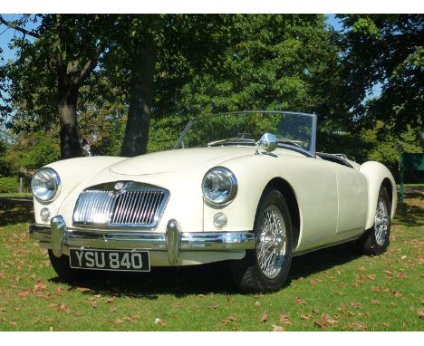 Launched at the 1955 Frankfurt motorshow, the MG A featured a chassis penned by Roy Brocklehurst and power courtesy of the 1,