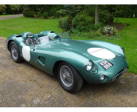 - Aluminium bodied car delivered in January 2015 after a two year build

- 3.8-litre Jaguar E-Type race engine with five-spee