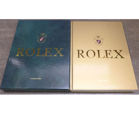 A Rolex book by George Gordon, first edition no. 11032, 1989 with certificate and slip case 