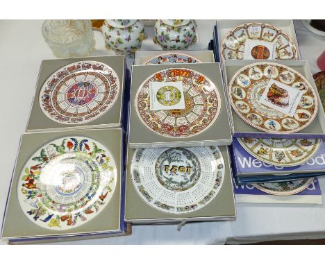 Nineteen Wedgwood collectors’ plates, mainly 70's & 80's; a Coalport collector’s plate (boxed)