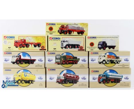 Corgi Classics Road Transport Diecast Commercial Toys (10) incl' Blue Circle ERF 97930, North Eastern Gas Board AEC 97932, Ro