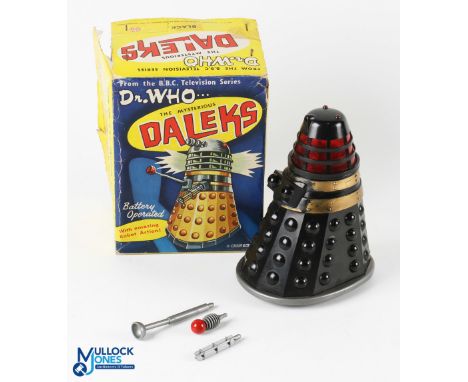 1964 Vintage Louis Marx Toys BBC TV Dr Who - The Mysterious Daleks, battery operated with amazing robot action, all complete 