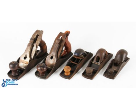 Woodwork Tool Plan Collection to include Stanley Bailey No. 4, Stanley Bailey 1902 -1910 patent US made, Stanley 130, WS A130