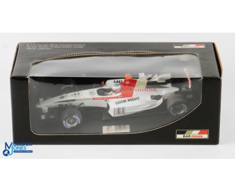 Limited Edition Jenson Button 2003/4 BAR Honda Showcar Special 1:18 Diecast Model 103 040079 - boxed