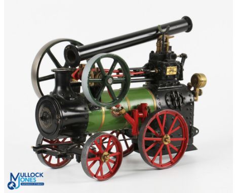 Michael Holden Live Steam Portable Traction Horse Drawn Engine, by Allchin c1976 model No.553, 3/4 inch scale, in good clean 