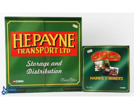 2x Corgi Diecast Commercial Sets - CC99131 The Final Chapter - Brian Harris Transport Ltd (Harris & Miners), CC99147 H.E. Pay