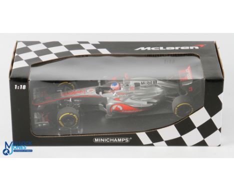Jenson Button 2012 Vodafone McLaren Mercedes MP4-27 Minichamps 1:18 Diecast Model 530 121803 - boxed 