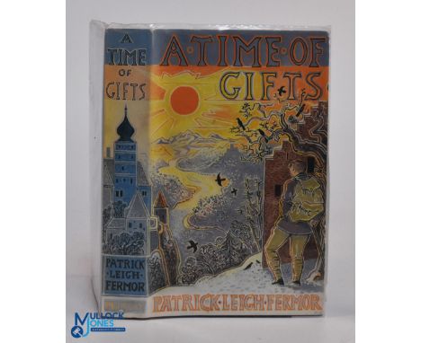 Travel - Patrick Leigh Fermor - A Time of Gifts, 1977 with Signed hand written letter - first edition (with errata leaf on in