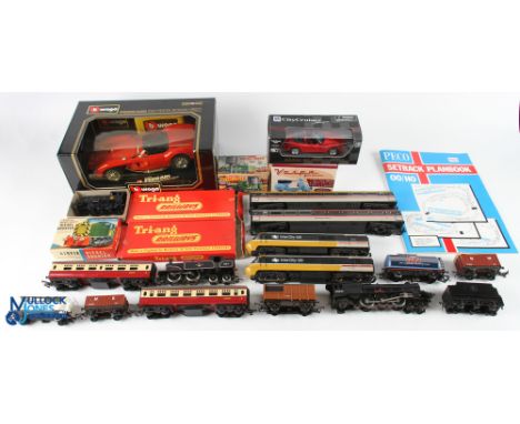 Tri-ang Hornby OO Gauge Train Set, Locomotives, Track Controller, accessories, to include BR locomotive R754, Intercity 125 l