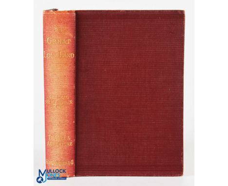 United States of America - The Great Lone Land by General W.F. Butler 1872 - 386 page book with 6 Plates, fold out Map. Exten
