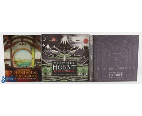 Tolkien - The Art of the Lord of the Rings, 2015, first edition in decorative slip case as issued (water damage plus damage t