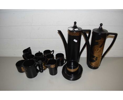 QUANTITY OF PORTMEIRION PHOENIX PATTERN AND OTHER COFFEE WARES