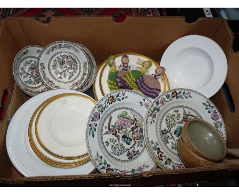 A quantity of china including Royal Worcester 'Chancellor', Ashworth 'Indian Tree'.