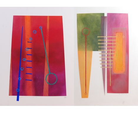 Four works by Eric Hewitson (b.1966); Galvanise (III), lithograph, monogrammed, titled, and dated '98 in pencil to the lower 