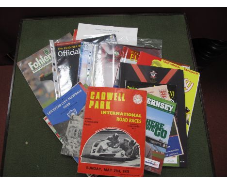 Euro 2000 Holland v. Yugoslavia Programme, 2008 Austria v. Switzerland, 1956 Russia Lokomotiv v. B.C All Stars 2000 Tervarit 