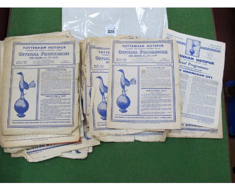 1936 - 7 Chelsea v. Arsenal Programme 46 - 7 v. Bolton, (both poor) 47 - 8 Worcester v. Colchester. Sheffield United 49 - 50 