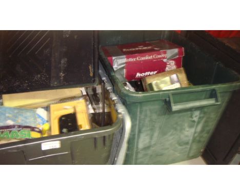 2 x boxes of tools and ironmongery