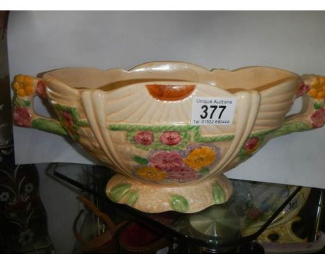 A mid 20th century Arthur Wood rose bowl.