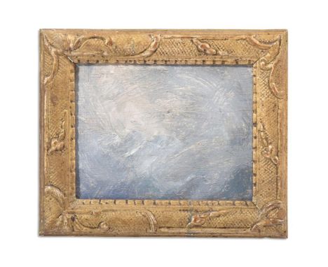 λ&nbspMELITA DENARO (IRISH B. 1950) CLOUD STUDY  Oil on panel  Dated 'Feb 97' (verso) 12 x 15cm (4½ x 5¾ in.)Whether Melita D