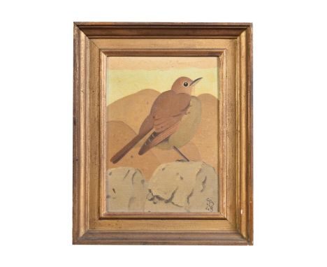 λ &nbspSIMON-ALBERT BUSSY (FRENCH 1869-1954) NIGHTINGALE  Oil on canvas  Signed with monogram and dated '48' (lower right) 23