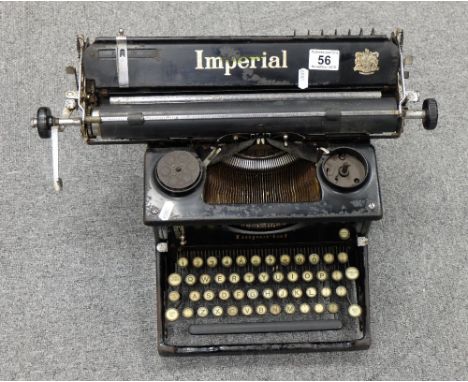 Imperial manual typewriter 