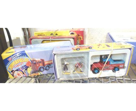 CORGI CIRCUS. Two circus related diecast Corgi vehicles in boxed condition