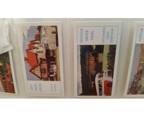 MIXED, selection, inc. complete (5), Gaycon Blue Lamp 1st & 2nd, Thomson Speed, Typhoo long, Weetabix stereoscopic; part sets