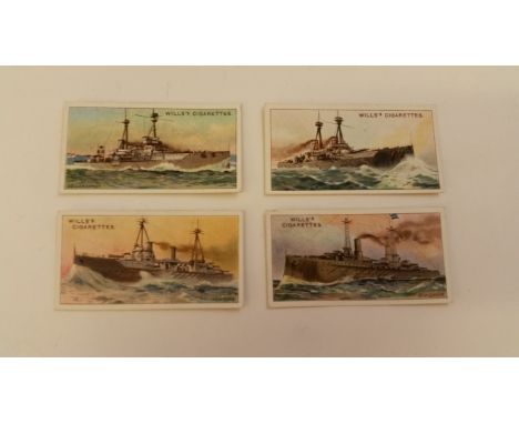 WILLS, overseas part sets, inc. Chinas Ancient Warriors (63, Pirate), Flag Girls (20, United Service), Birds of the East (42,