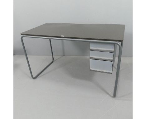 THONET - A steel pipe desk by Konstantin Grcic, made exclusively by Thonet for Muji. 120x72x62cm. 