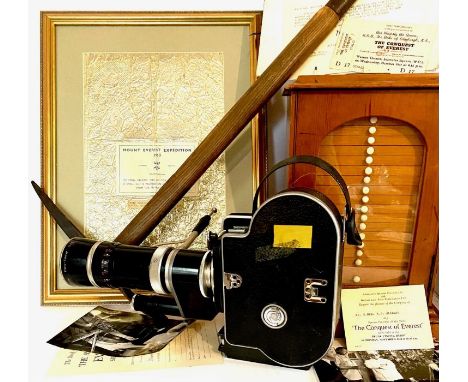 Everest. Tom Stobart (1914-1980) OBE. An archive of camera equipment, scientific instruments and ephemera amassed during the 