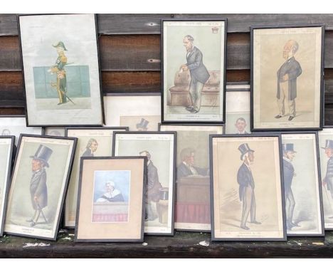 A large collection of “Spy” prints Provenance Ray Galton 