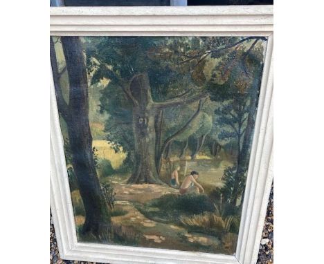 Zelma Blakely 1921-1979 oil “bathers” oil on canvas and signed prints&nbsp;