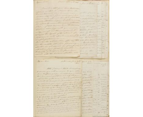 Houstoun Family. A large family history scrap album relating to the Houstoun family, circa 1830-1920,  a total of approximate