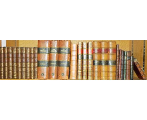 Pope (Alexander). The Works Of, volumes 1-9 (complete), 1757,  25 black and white plates, including frontispiece to volume 1,