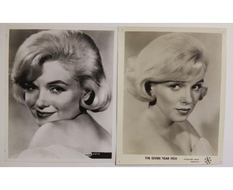 Vintage Marilyn Monroe 'The Seven Year Itch' publicity photos, Marilyn in 'Home Town Story', Carole Lombard and Rita Hayworth